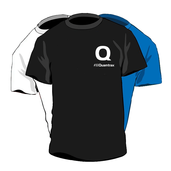 Camiseta BeQuamtrax de Quamtrax