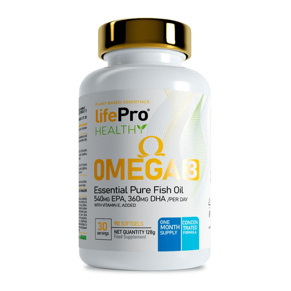 Omega 3 presentación de 90 softgels por LifePRO
