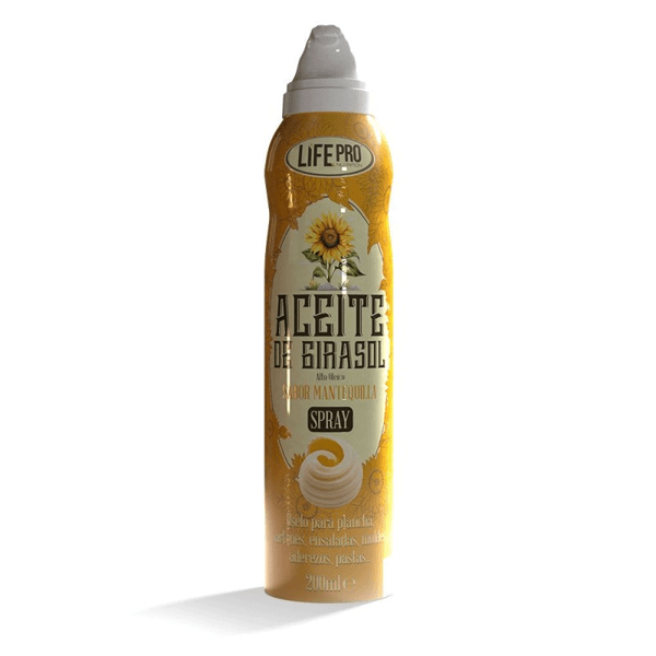 Sunflower Butter Oil Spray en aceite de girasol sabor mantequilla del fabricante LifePRO en la categorÃa aderezos y sazonadores