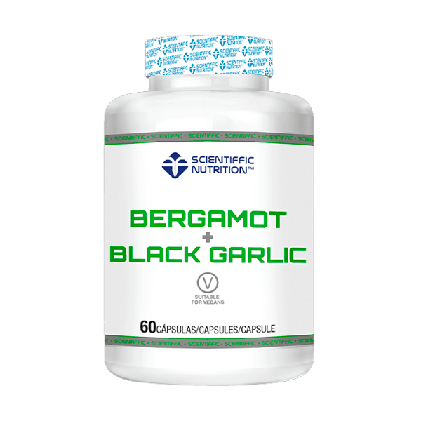 Bergamot + Black Garlic envase de 60 cápsulas - colesterol por Scientiffic Nutrition