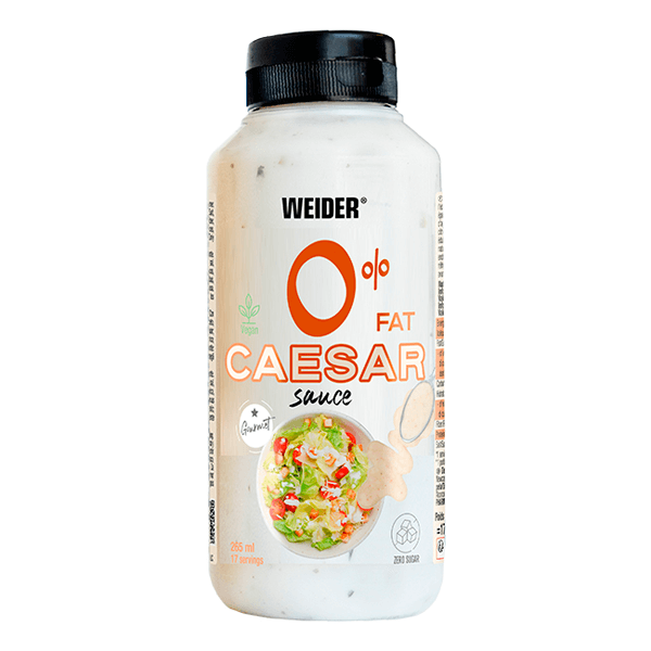 Salsa 0% de 265ml del fabricante Weider de la categoría salsas saladas sin calorias