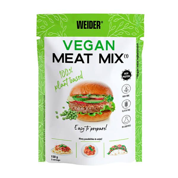 Vegan Meat Mix envase de 150g en la sección de proteÃna vegetal y veganos hecho por Weider