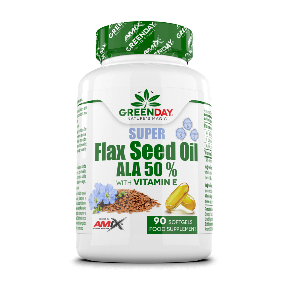 Super Flax Seed Oil Ala 50% de Amix Nutrition