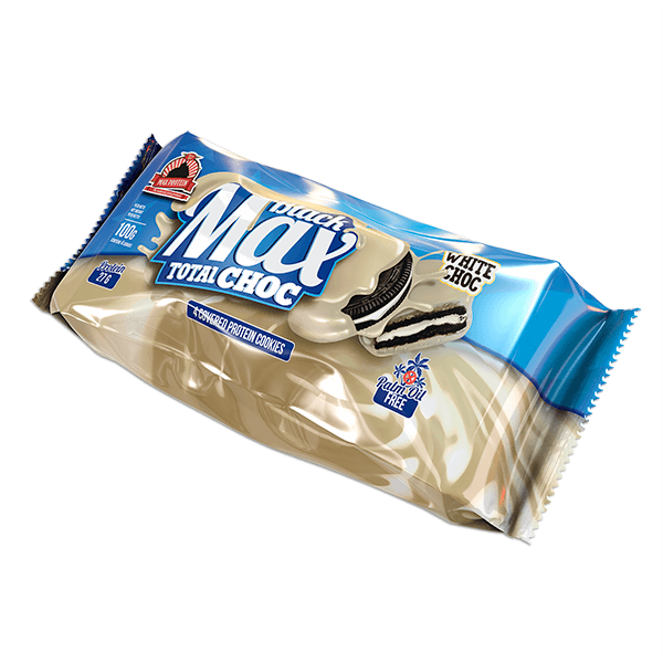 Black Max TotalChoc de 100g del fabricante Max Protein (Galletas Proteicas Bajas en Calorias)