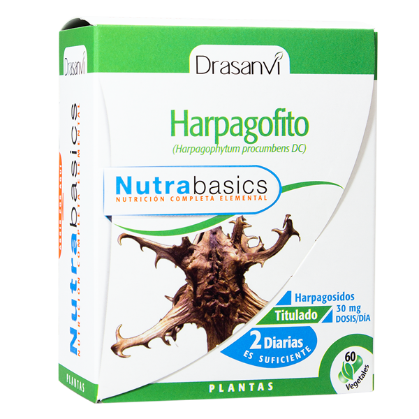 Harpagofito envase de 60 cápsulas vegetales del fabricante Drasanvi (Formulas Mejoras Articulares)