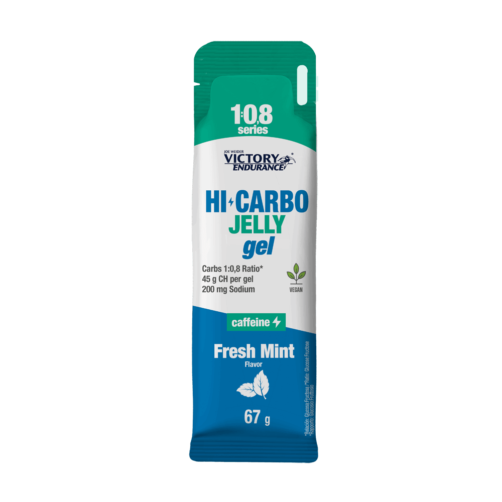 Gel Hi Carbo Jelly Gel avec Caféine 1:0,8 Series de Victory Endurance
