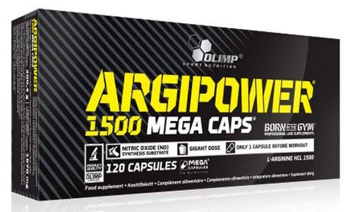 ArgiPower 1500 de 120 mega capsulas de Olimp Sport (Arginina)