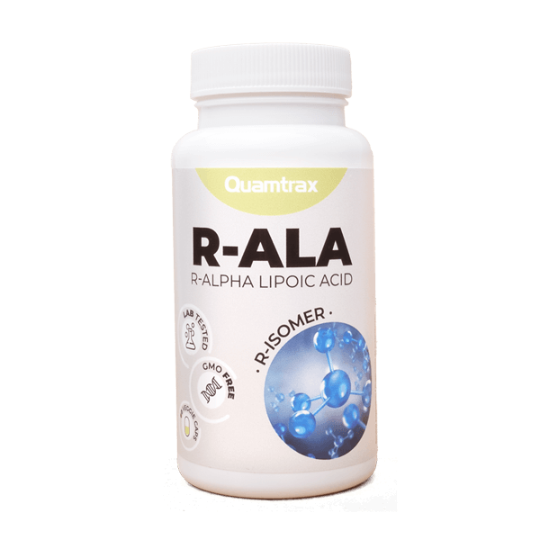 R-ALA en 60 cápsulas del fabricante Quamtrax de la categorÃa acido alfa lipoico