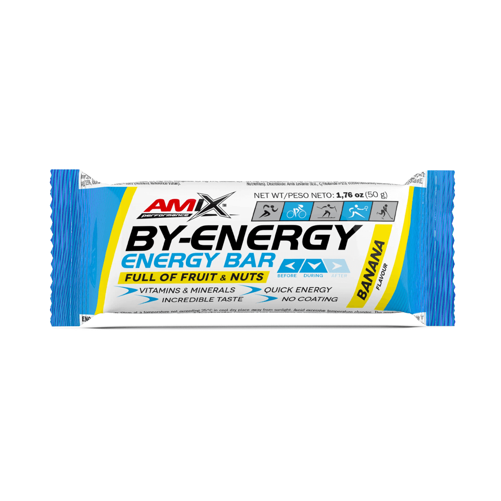 Barrita By-Energy de 50g de Amix Performance (Barritas de Carbohidratos)