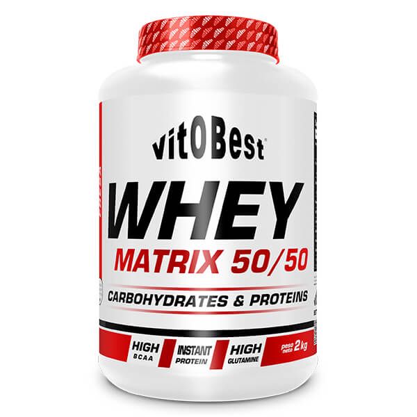 Whey Matrix 50/50 en 2kg de la categoría ganadores de peso con proteína por VitoBest
