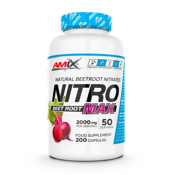 Nitro beetroot max en 200 capsules par Amix Performance dans la catégorie antioxydants