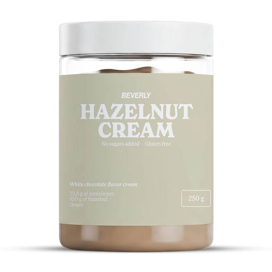 Crème protéinée aux noisettes de la marque Beverly Nutrition dans Crèmes à tartiner