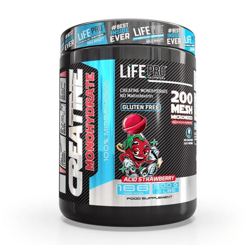 Créatine monohydrate 200 mesh (aromatisée) de Life Pro