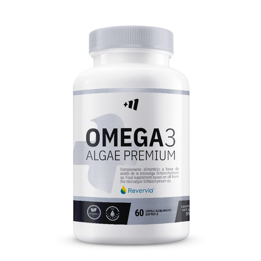 Omega 3 Algae Premium Revervia® de la marque Masmusculo Supplements dans Acides gras