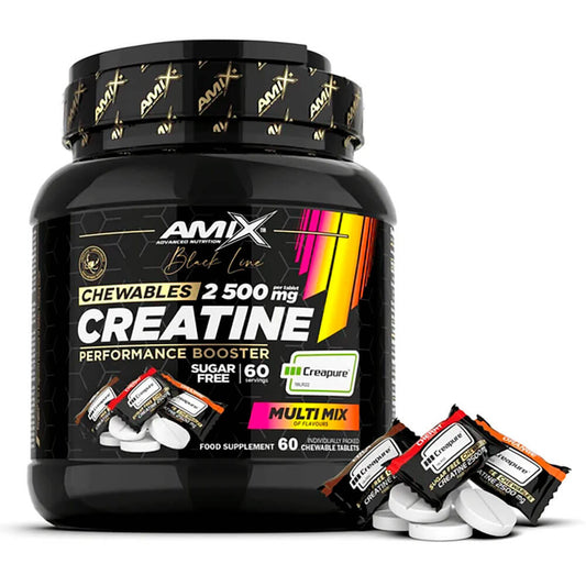 Creatina Masticable 2500mg Black Line de la marque Amix Nutrition dans Nutrition sportive