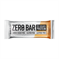 Barrita Zero Bar envase de 50g de Biotech USA (Barritas de Proteinas)