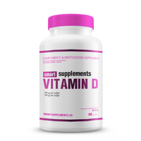 Vitamina D envase de 90 softgels del fabricante Smart Supplements