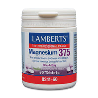 Magnesio 375mg de 60 tabletas del fabricante Lamberts
