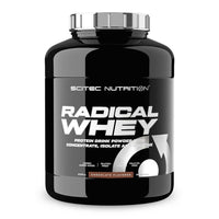 Radical Whey presentación de 2kg complemento alimenticio de proteina de suero whey del fabricante Scitec Nutrition