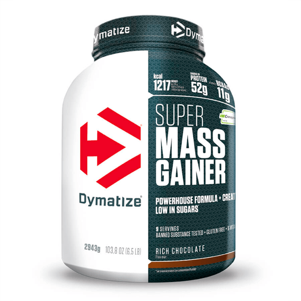 Super Mass Gainer de 2943g en la categoría ganadores de peso con proteína de la marca Dymatize
