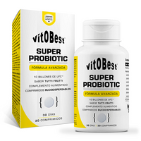 Super Probiotic en 30 tabletas suplemento de la sección probioticos de la marca VitoBest