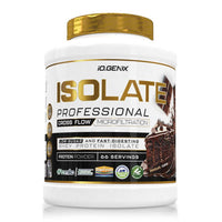 Isolate Profesional bote de 2kg hecho por IO.Genix suplemento de proteína de aislado de suero isolate