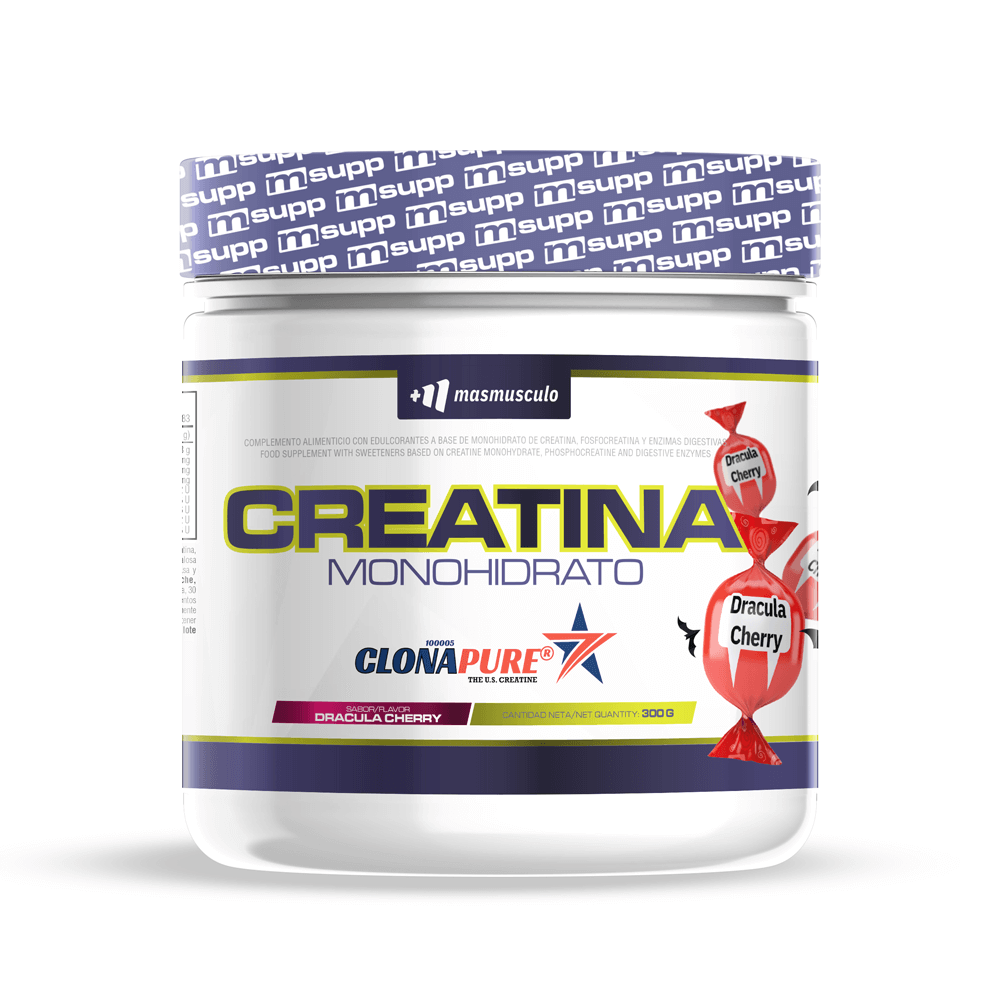 Creatina Monohidrato Clonapure® envase de 300g del fabricante MM Supplements