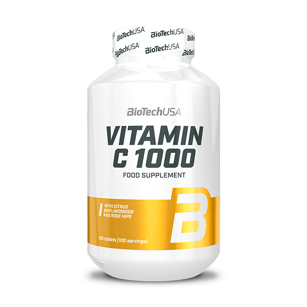 Vitamine C1000 + Cynorrhodon de Biotech USA - Biotech USA 0