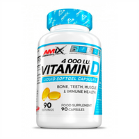 Vitamina D 4000 IU envase de 90 cápsulas de Amix Performance