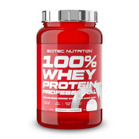 100% Whey Protein Professional envase de 920g suplemento de proteina de suero whey de Scitec Nutrition