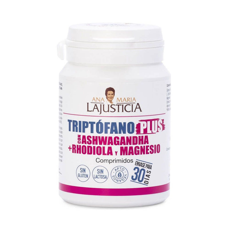 Tryptophane Plus avec Ashwagandha + Rhodiola et Magnésium par Ana Maria Lajusticia - Ana Maria Lajusticia 0