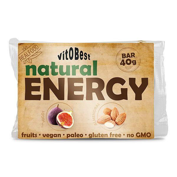 Barrita Natural Energy presentaciÃ³n de 40g de la marca VitoBest en la secciÃ³n de Barritas de Carbohidratos