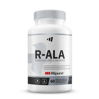 R-ALA  Alipure® 250mg en 60 cápsulas vegetales hecho por MM Supplements - acido alfa lipoico