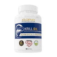 Krill Oil bote de 60 softgels en la categoría aceite de pescado por IO.Genix