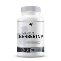 Berberina 970mg en 60 cápsulas vegetales de MM Supplements suplemento de la sección sistema circulatorio