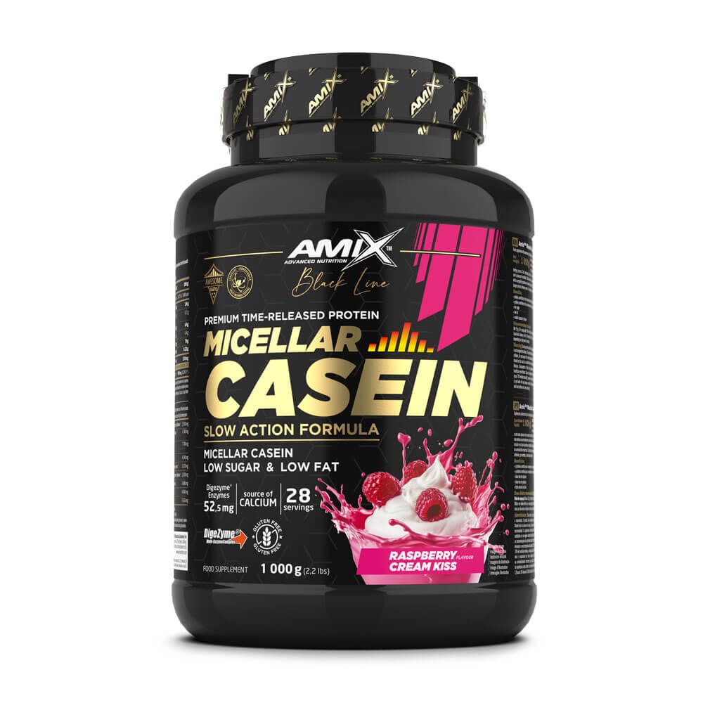 Micellar Casein presentación de caseína micelar por Amix Nutrition suplemento de la sección caseina