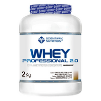 Whey Professional 2.0 de 2kg hecho por Scientiffic Nutrition de la categoría proteina de suero whey