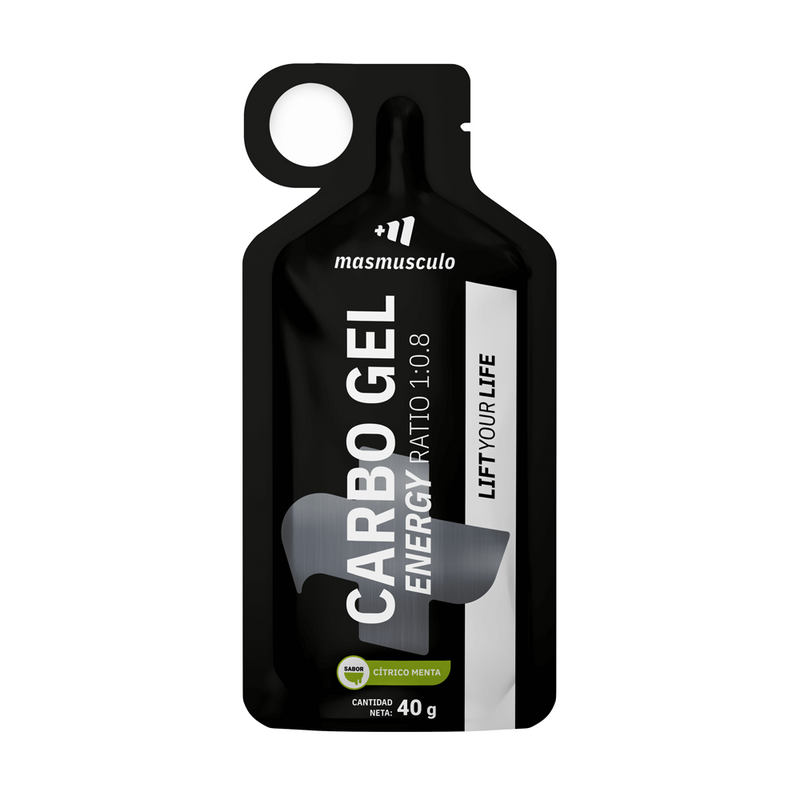 Carbo Gel Energy Ratio 1:08 (avec caféine) de Masmusculo - Masmusculo Supplements 0