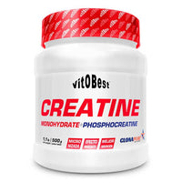 Creatina ClonaPure bote de 500g de la marca VitoBest dentro de creatina monohidrato