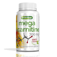 Mega L-Carnitina 700mg envase de 120 cápsulas de Quamtrax Essentials