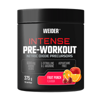 Intense Pre-Workout envase de 375g de Weider en la categoría pre entreno