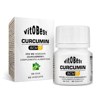 Curcumin BCM-95 presentación de 60 cápsulas vegetales por VitoBest en la sección de Antioxidantes