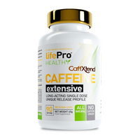 Cafeína Extensive 200mg bote de 90 cápsulas veganas por LifePRO