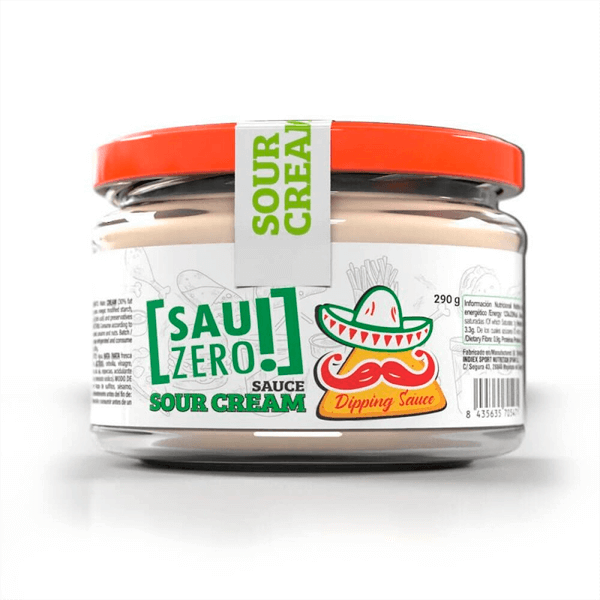 Salsa Sauzero Dip Sauce envase de 290g suplemento de salsas saladas sin calorias del fabricante LifePRO