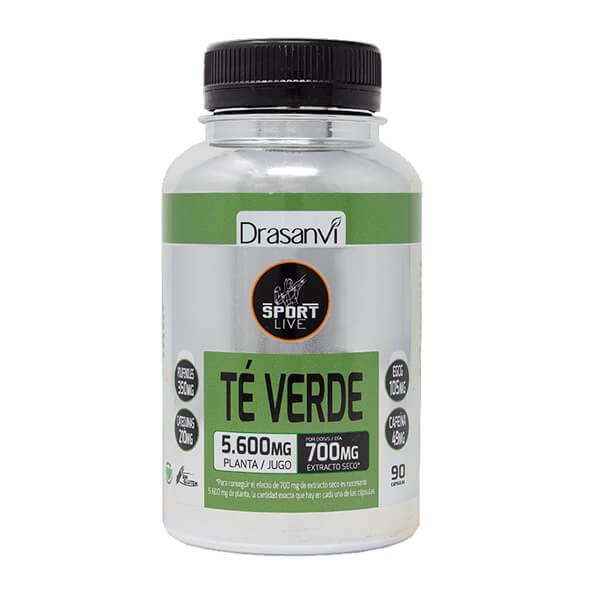 Té Verde bote de 90 cápsulas sport live en la categoría diuréticos por Drasanvi