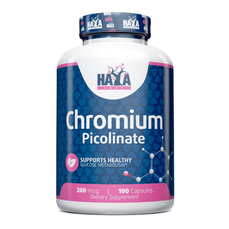 Picolinate de chrome 200 mcg de Haya Labs - Haya Labs 0