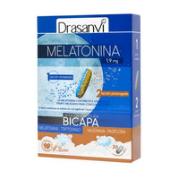 Melatonina Bicapa en 30 tabletas de la marca Drasanvi de la categoría mejora del sueño