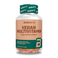 Vegan Multivitamin de 60 tabletas por Biotech USA - complejos multivitaminicos