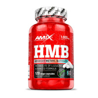 HMB 500mg de 120 cápsulas hecho por Amix Nutrition