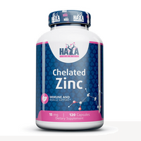 Zinc 15mg de 120 cápsulas hecho por Haya Labs en la categoría minerales